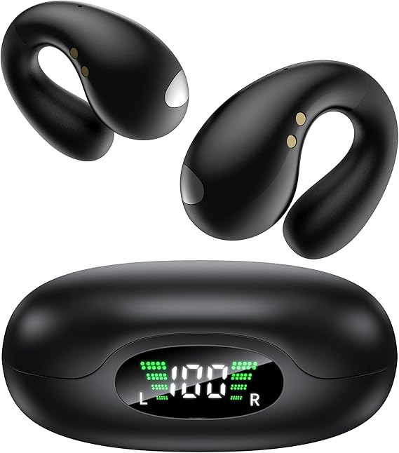 Cuffie Bluetooth 6.1 Boytond a clip IPX7 10 ore autonomia