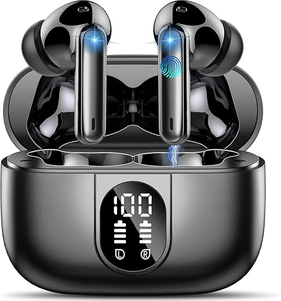 Cuffie Bluetooth Donerton 5.4 HiFi 4 ENC, 50h, IP7