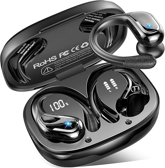 Cuffie Bluetooth Rulefiss sport 75h IP7 a 27€