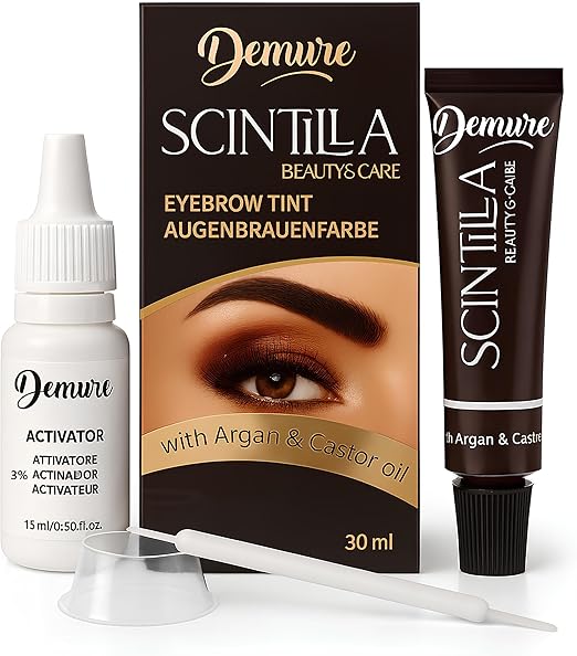 Demure tinta sopracciglia marrone scuro durata 4 settimane