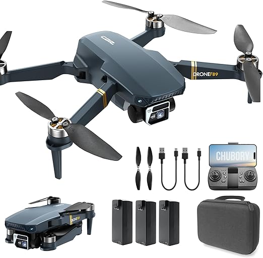 Drone Chubory 4K HD pieghevole, 84 min di volo e 800 m