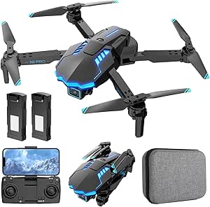 Drone con telecamera HD 1080P motore brushless kononioo