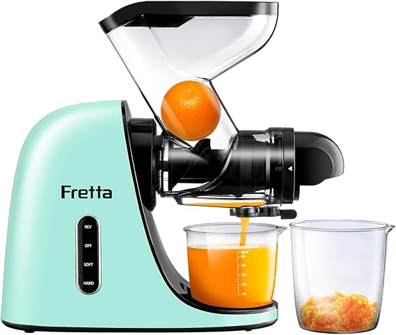Estrattore di succo Fretta con scivolo 76 mm e motore silenzioso