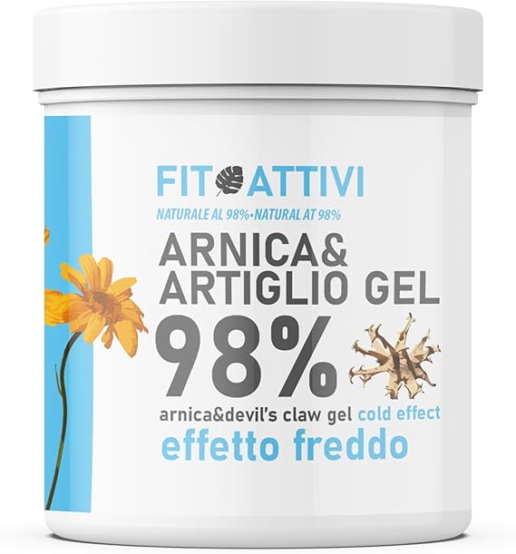 Gel Arnica Artiglio del Diavolo 550ml effetto freddo Fitoattivi