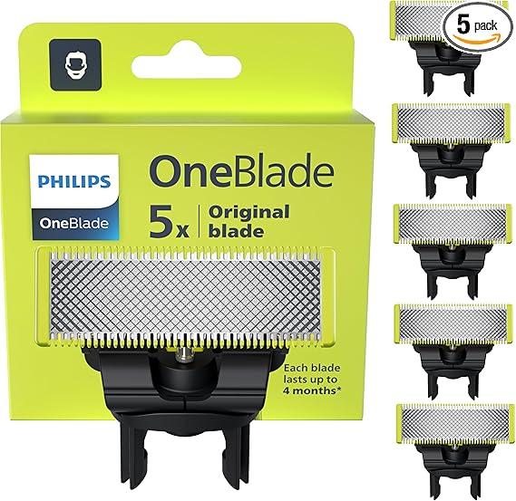 Lame di ricambio Philips OneBlade QP250/50, 5 pezzi