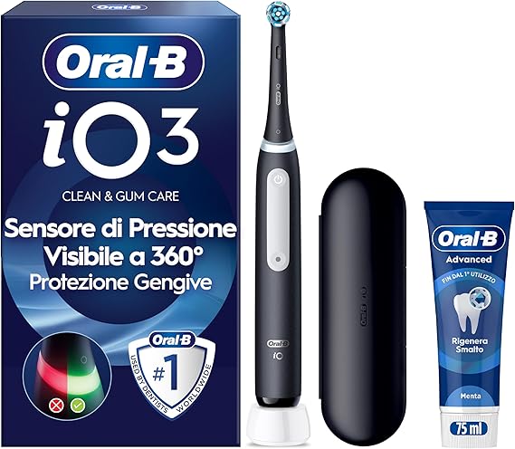 Oral-B iO 3N spazzolino elettrico con sensore di pressione