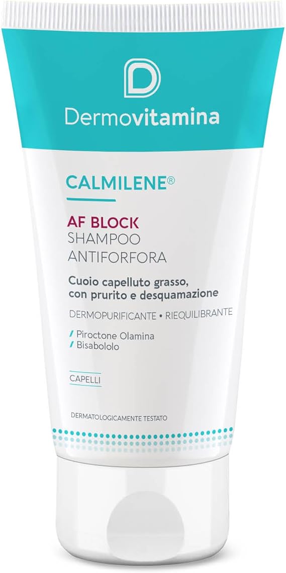 Shampoo antiforfora Dermovitamina Calmilene AF Block 200 ml