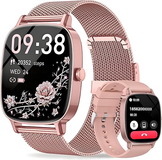 Smartwatch donna coioc 1.85″ chiamate Bluetooth e IP68