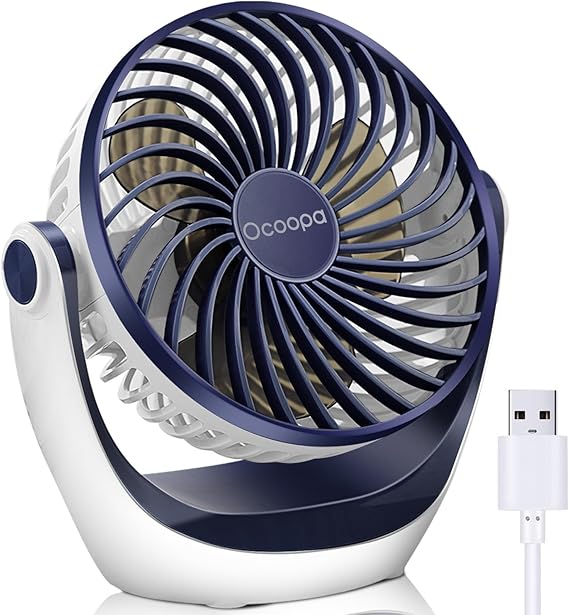 Ventilatore USB da scrivania OCOOPA silenzioso 3 velocità