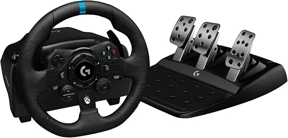 Volante Logitech G923 Xbox Series X PC con pedali TRUEFORCE