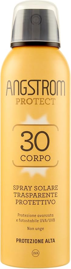 Angstrom Protect spray solare SPF 30 trasparente 200 ml