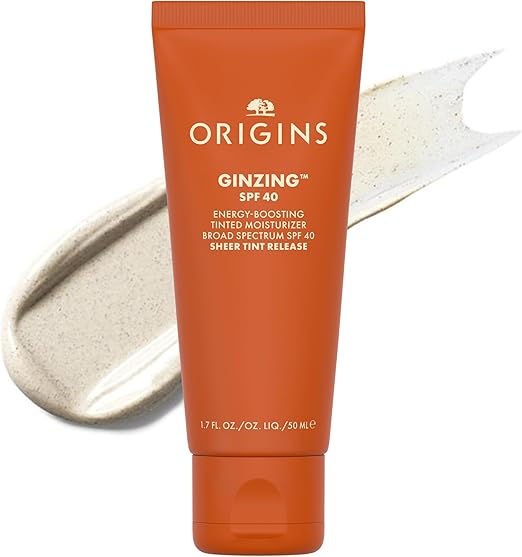 Crema viso colorata Origins GinZing SPF 40 con caffeina 50 ml