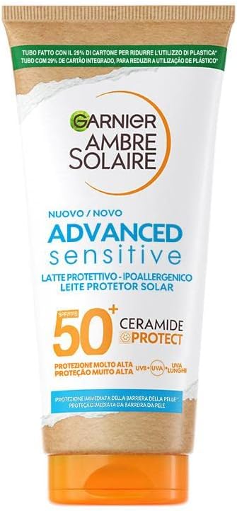 Garnier Ambre Solaire SPF50+ pelli sensibili 175 ml