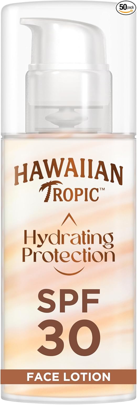 Hawaiian Tropic crema solare viso SPF 30 idratante 50 ml