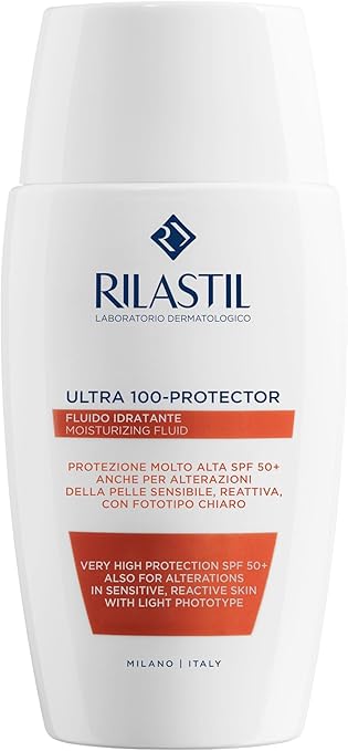 Rilastil Fluido 100 emulsione idratante e protettiva 50 ml