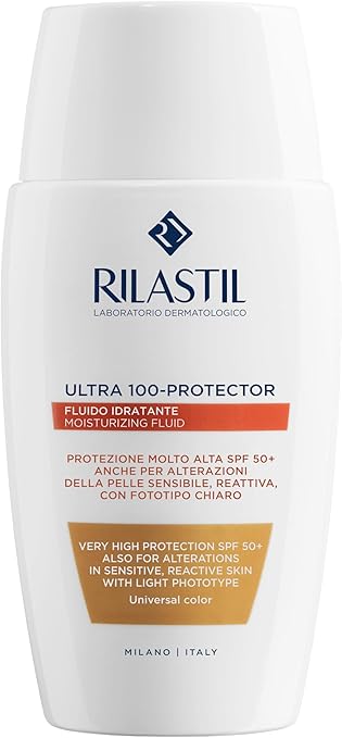 Rilastil Fluido 100 emulsione idratante protettiva 50 ml