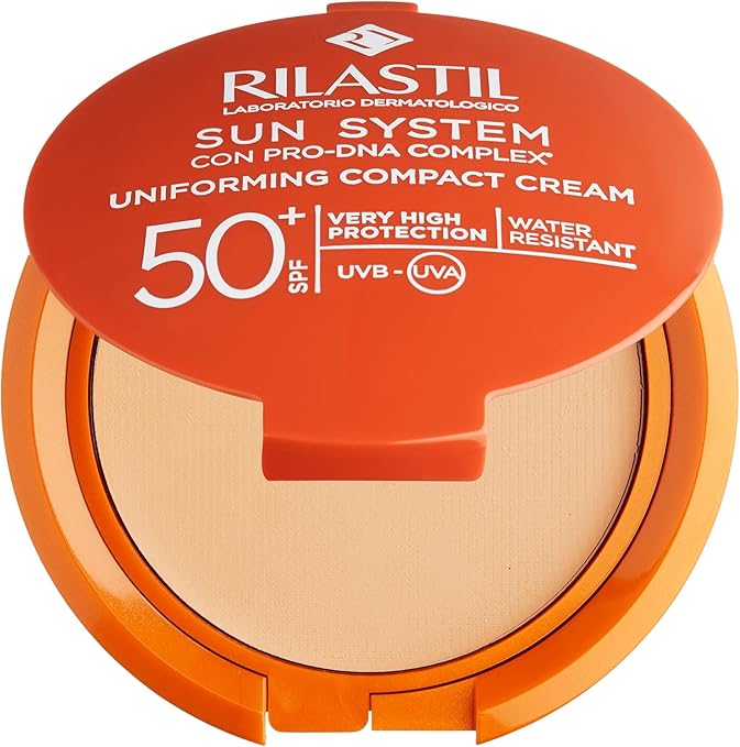 Rilastil Sun System base compatta SPF 50+ beige 10 g