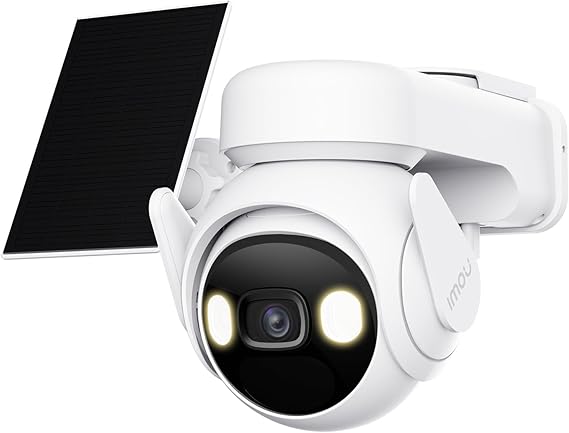 Telecamera Imou 2K WiFi esterno batteria 15000mAh con solare