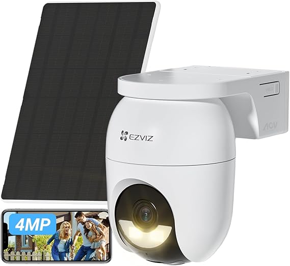 Telecamera WiFi esterno EZVIZ CB8 Lite 2K+ con pannello solare