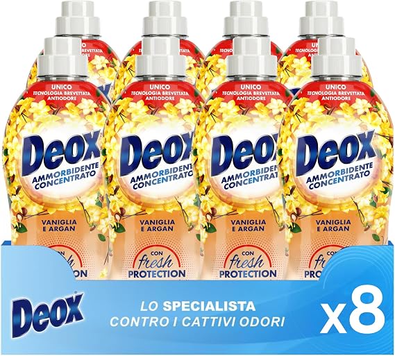 Ammorbidente Deox vaniglia e argan, 264 lavaggi